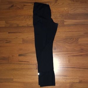 lululemon pace rival crop black